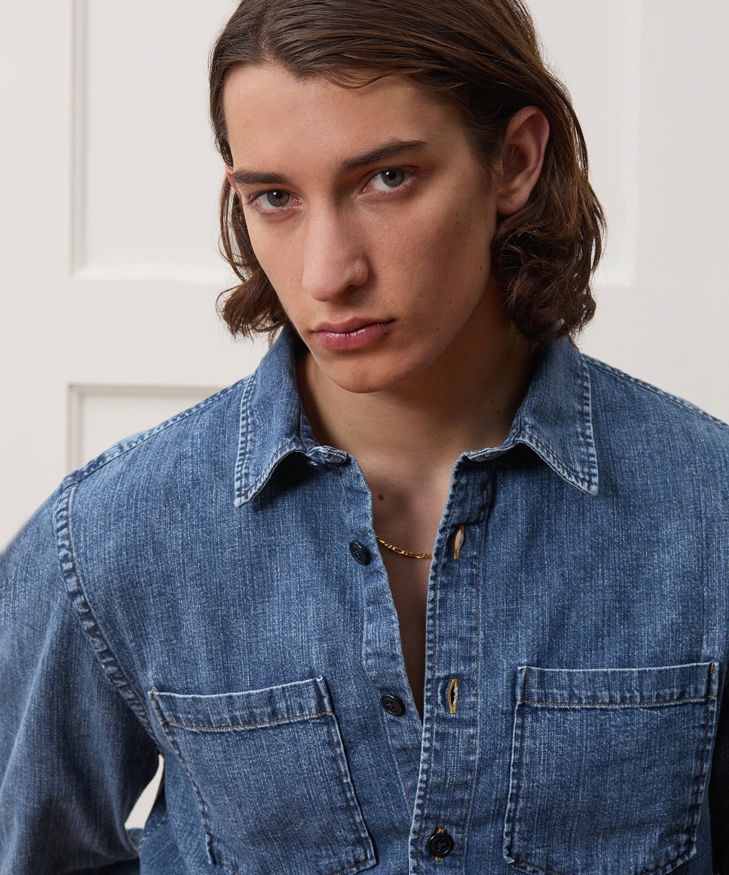 Denim Overshirt - Image 3