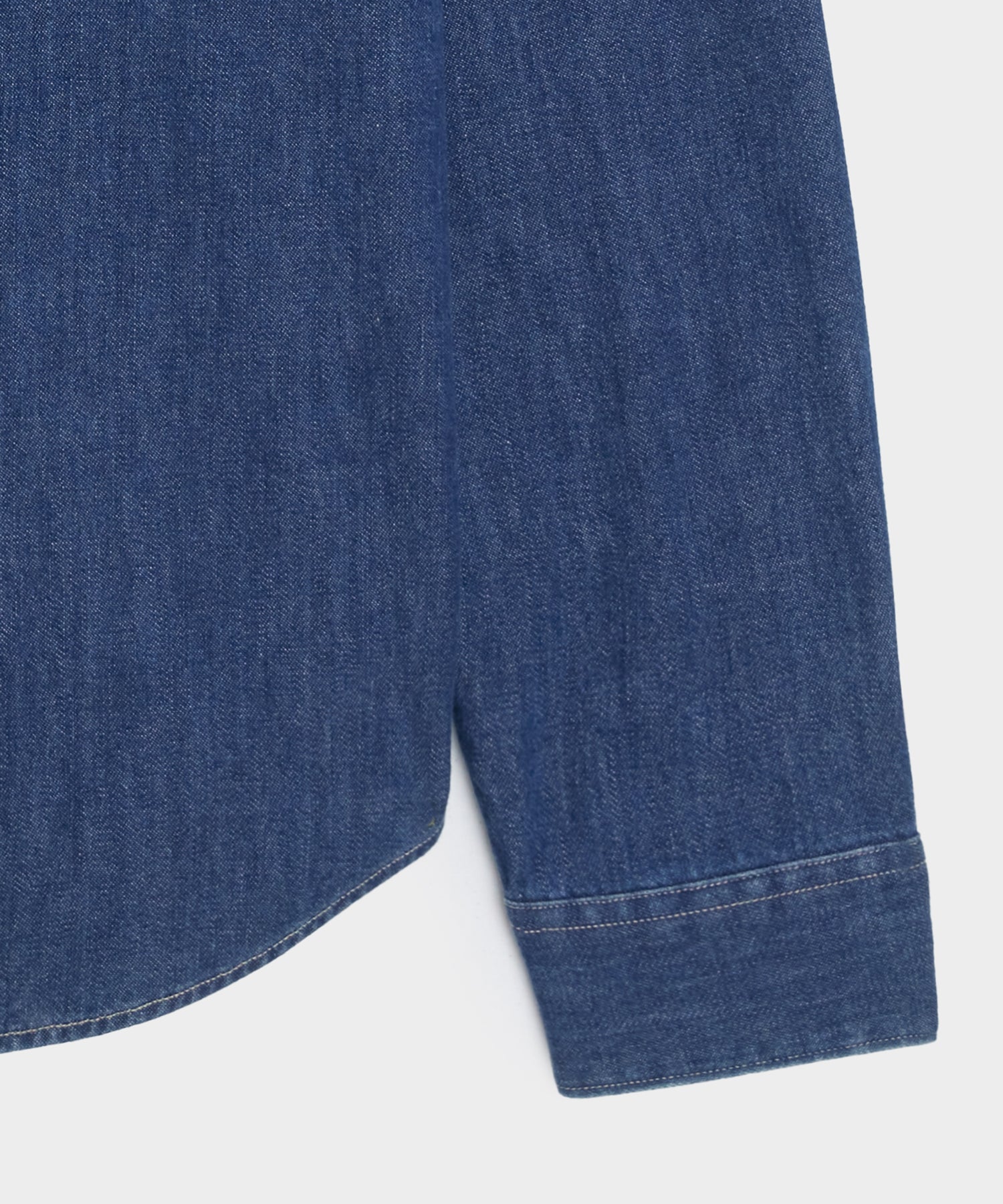 Denim Point Collar Shirt - Image 4