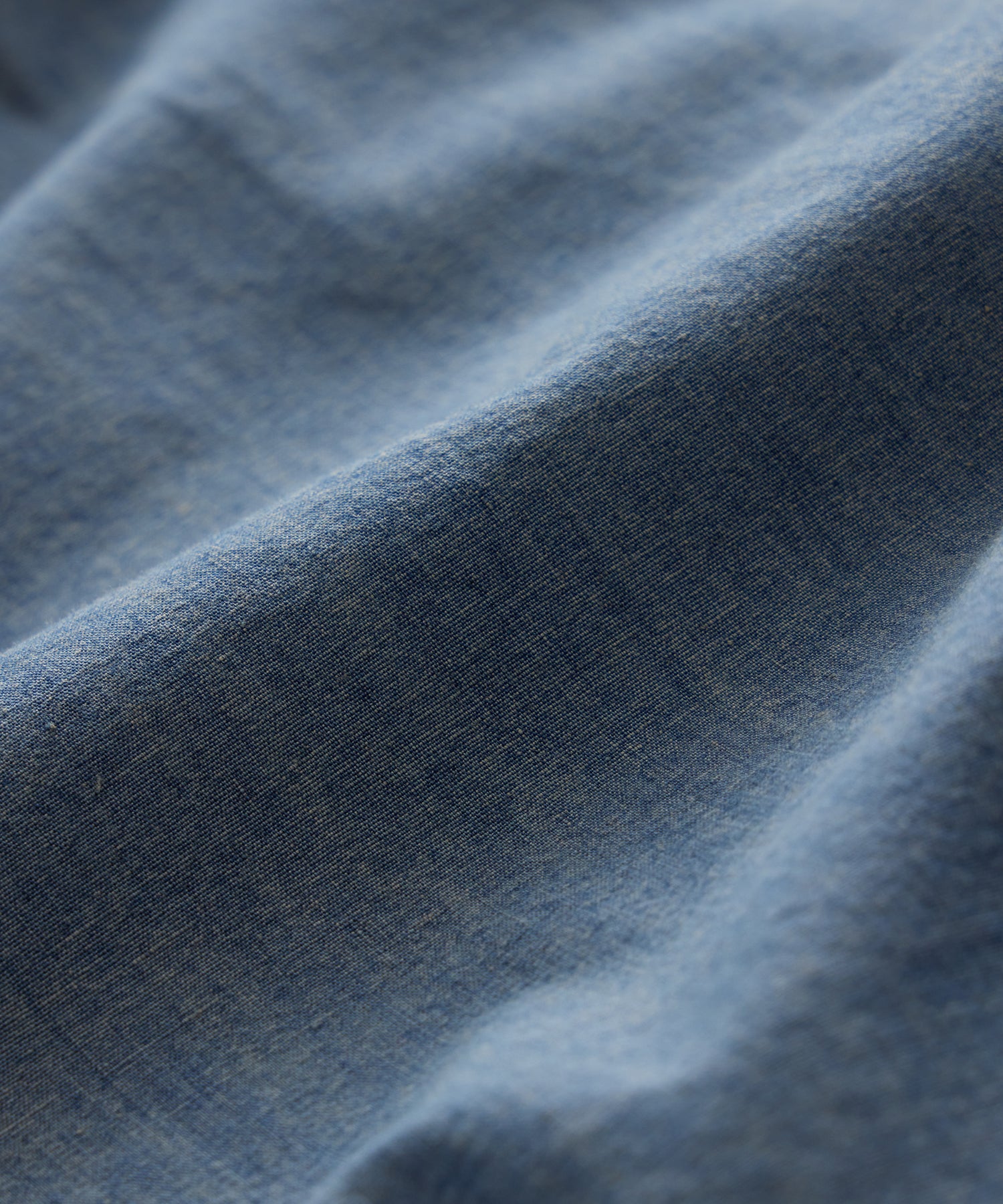Slim Japanese Chambray Work Shirt - Image 4