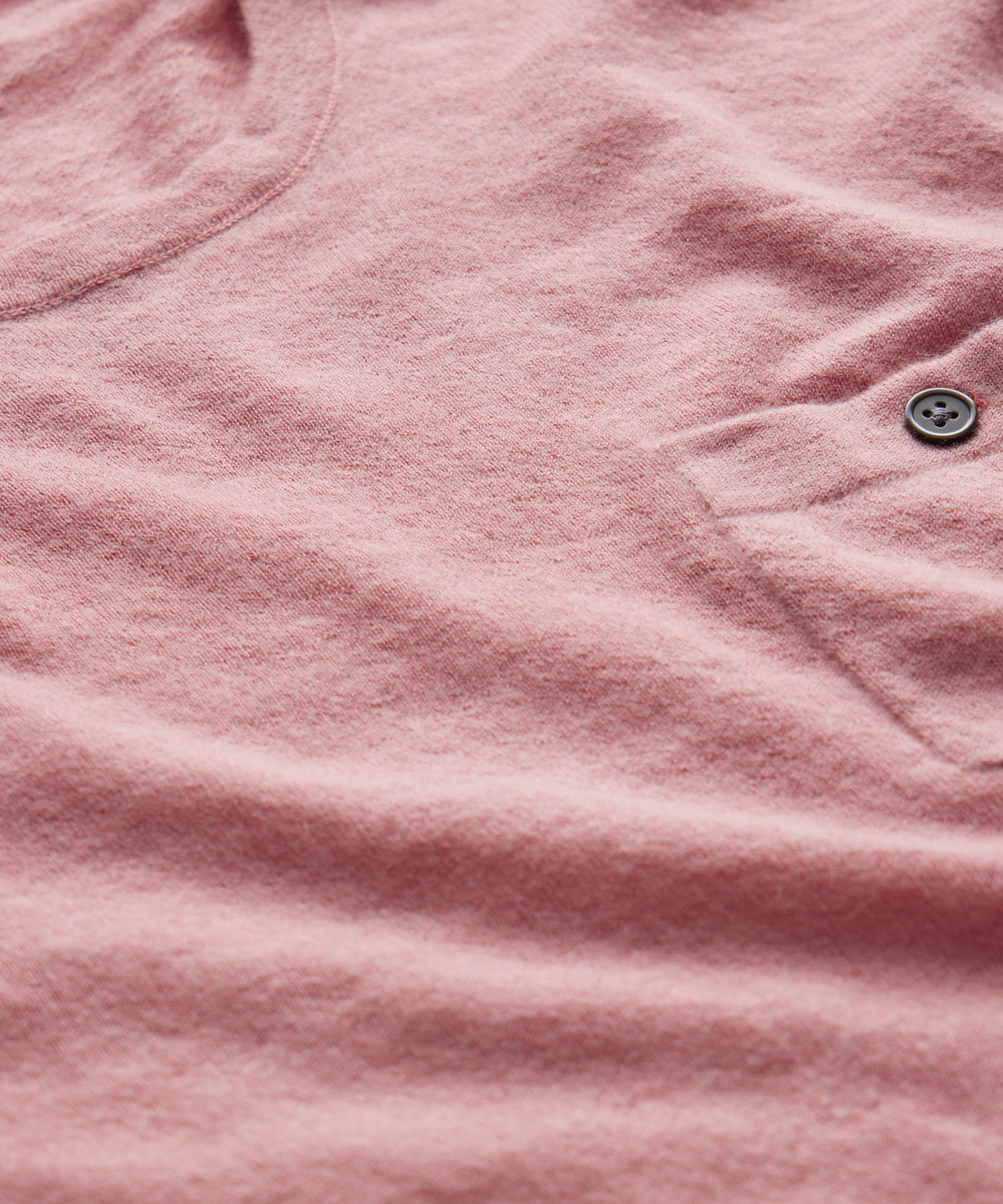 Cashmere Pocket Tee In Rose Quartz - Image 3