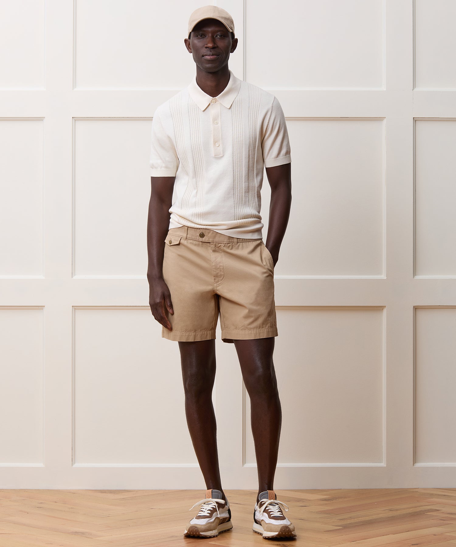 Silk-Cotton Ribbed Sweater Polo - Image 3