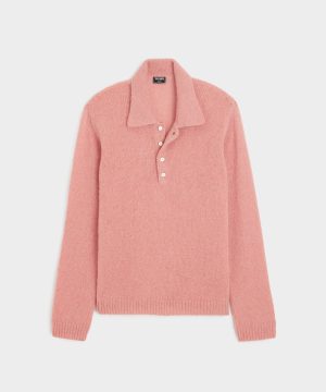 Relaxed Mohair Sweater Polo