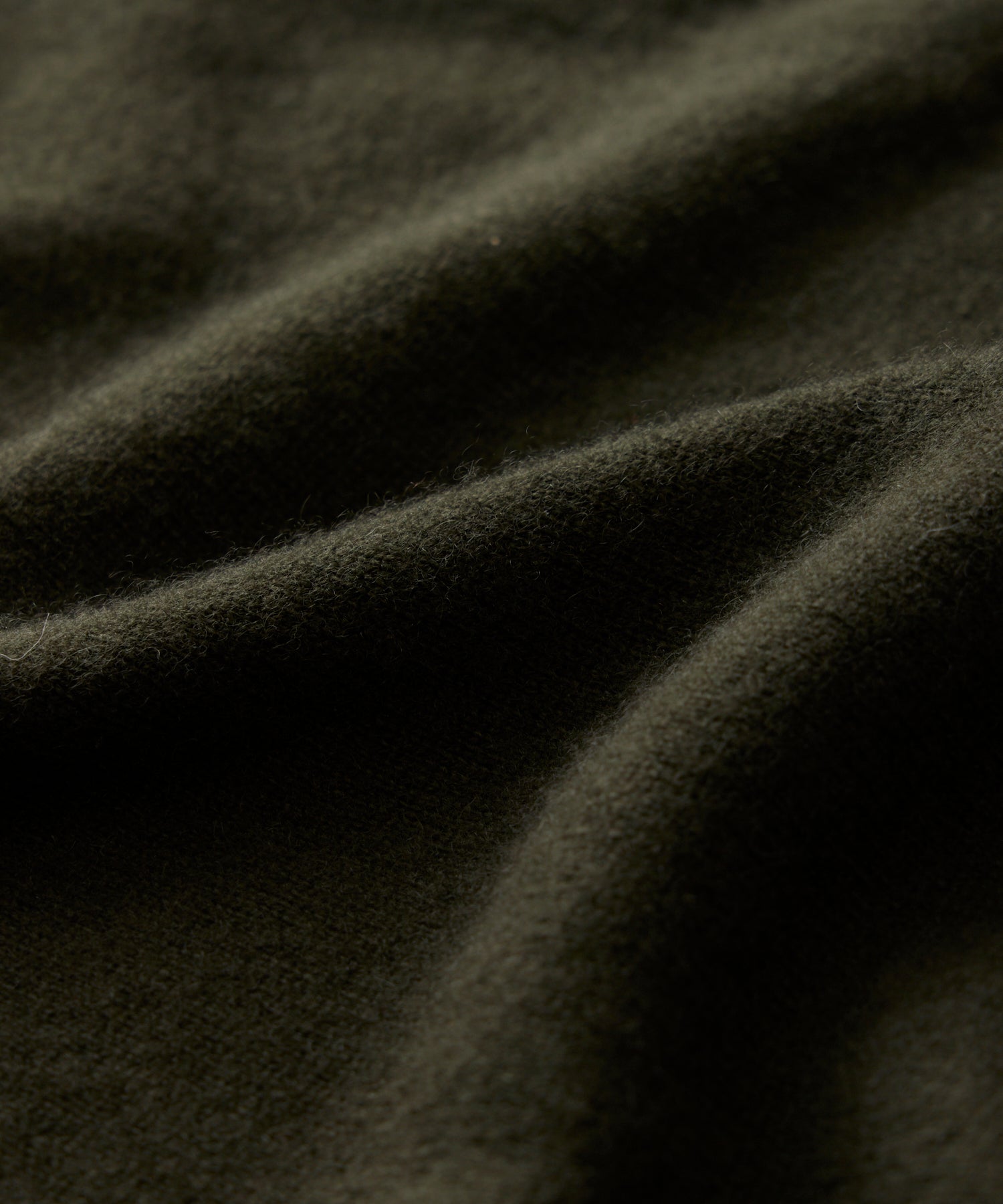 Cashmere Turtleneck in Snyder Olive - Image 3