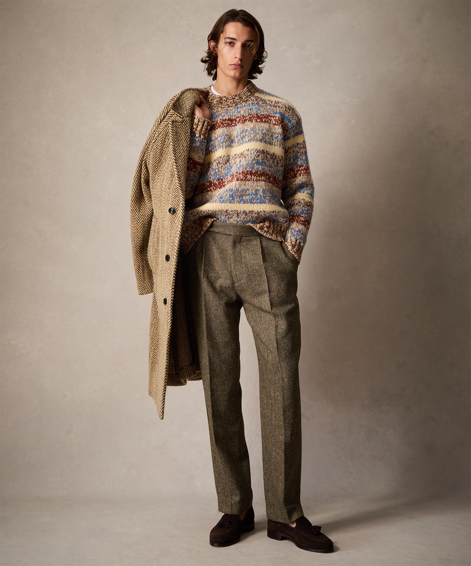 Moulin?? Striped Crewneck Sweater in Blue Toile - Image 5