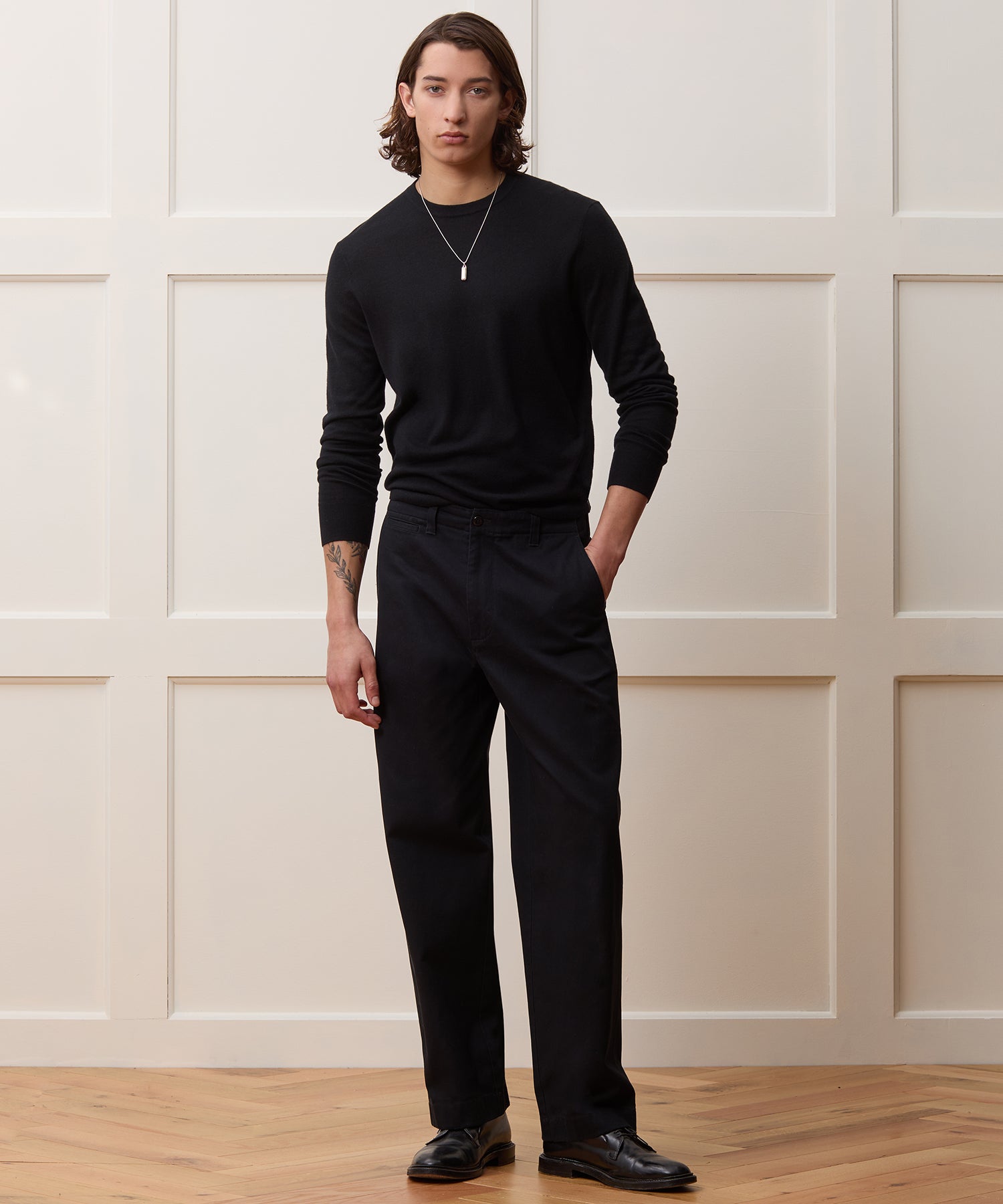 Silk-Cashmere Crewneck Sweater - Image 3