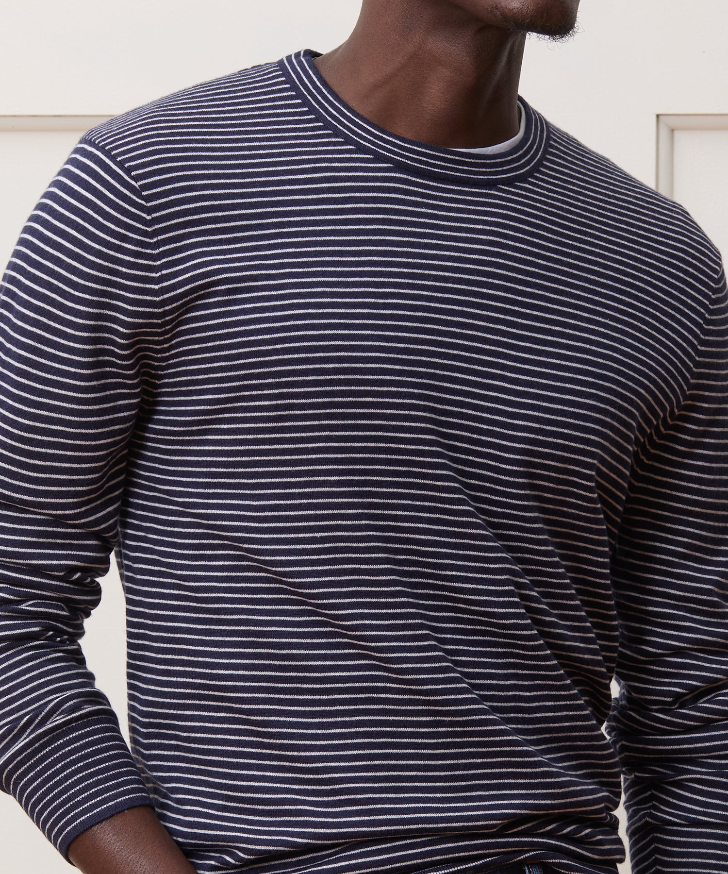 Silk-Cashmere Crewneck Sweater - Image 4