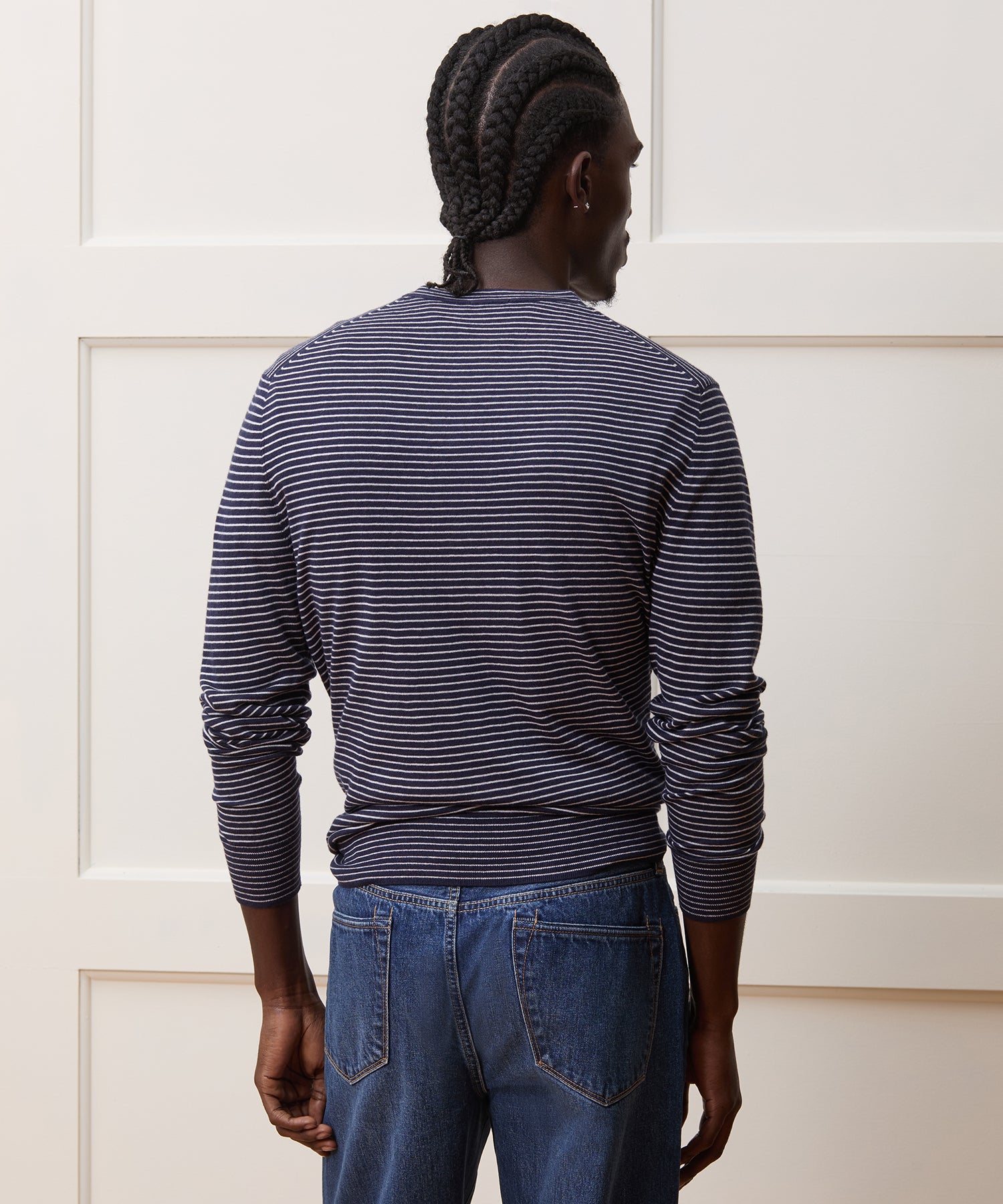 Silk-Cashmere Crewneck Sweater - Image 5