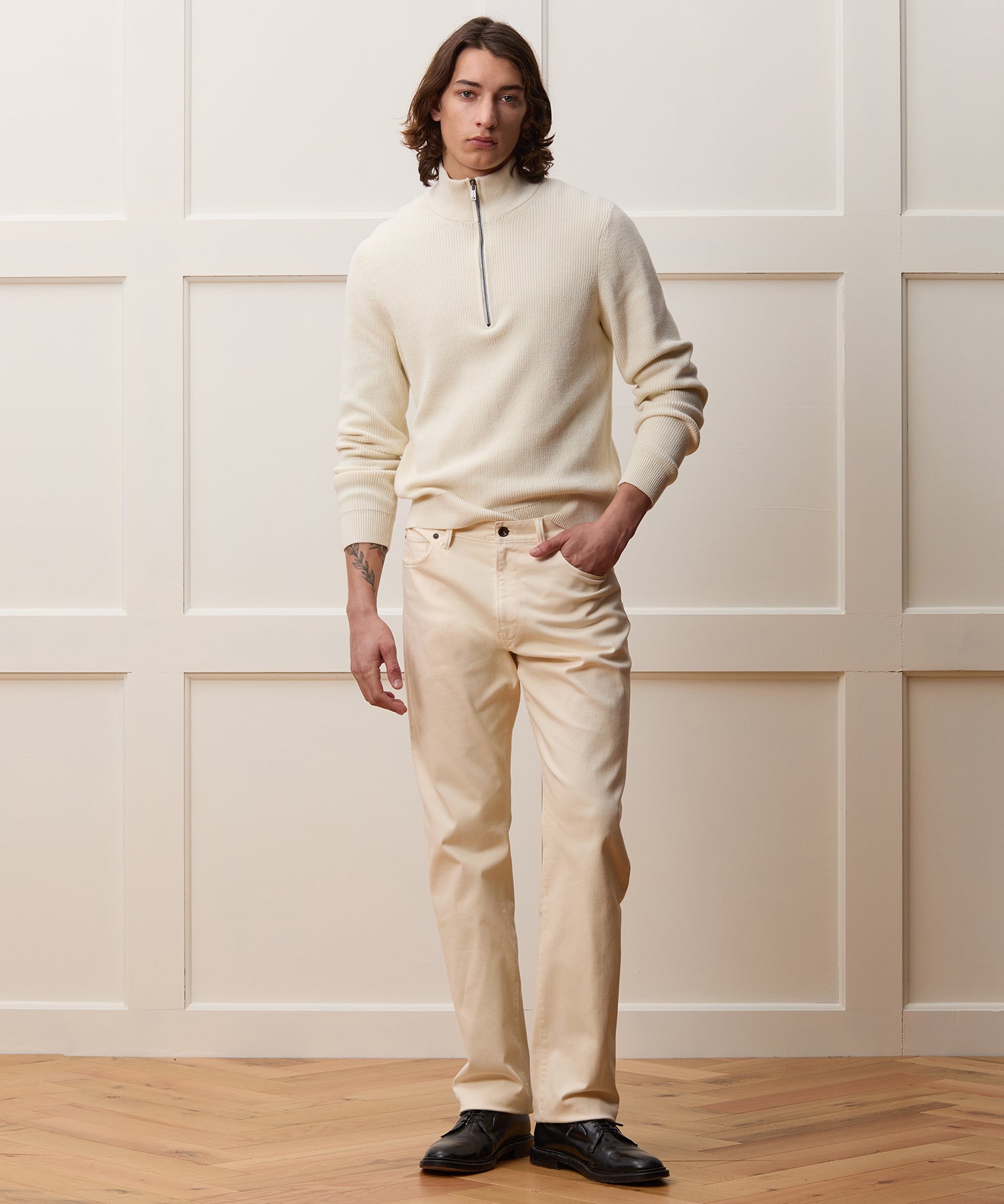 Straight Fit 5-Pocket Chino - Image 3