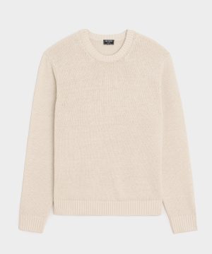 Linen Crewneck Sweater