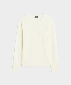 Linen Shore Sweater in Bisque