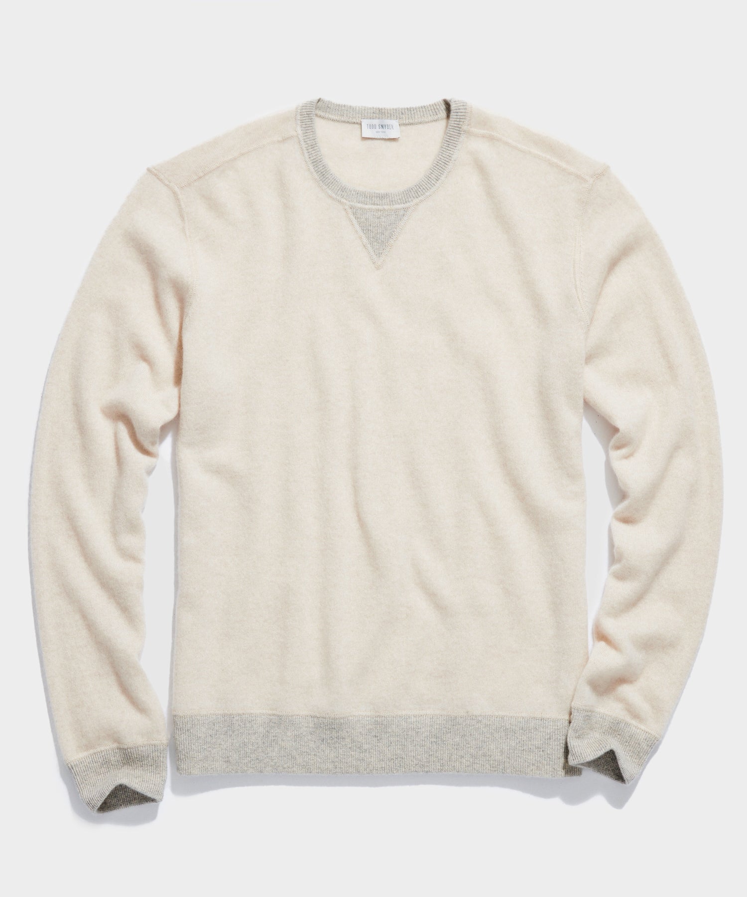 Cashmere Sweatshirt in Oatmeal