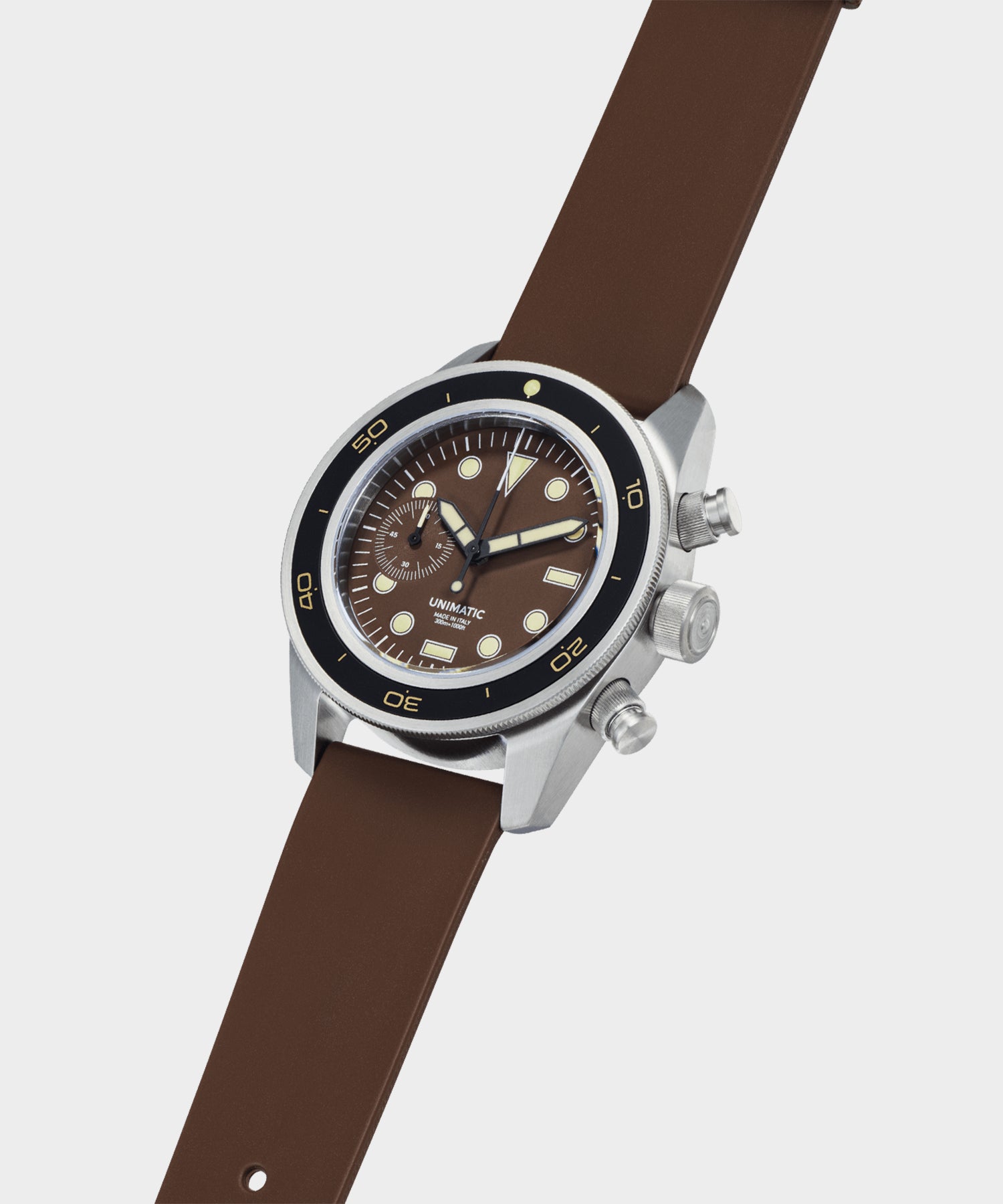 Unimatic U3-DHBR Heritage Chronograph Diver Watch - Image 3