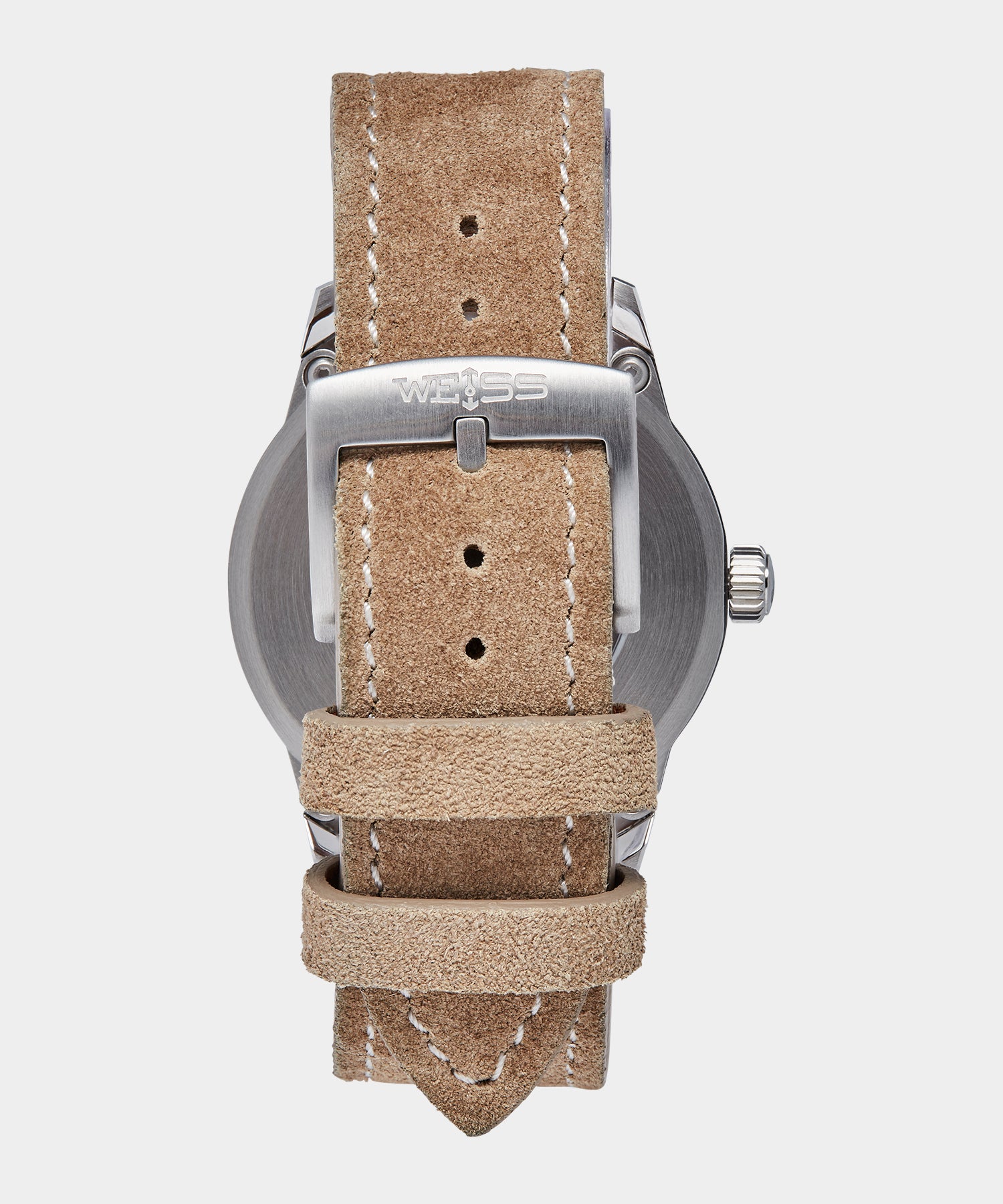 Todd Snyder x Weiss Watch Company 38MM Standard Issue Watch in Sand Storm - Image 5