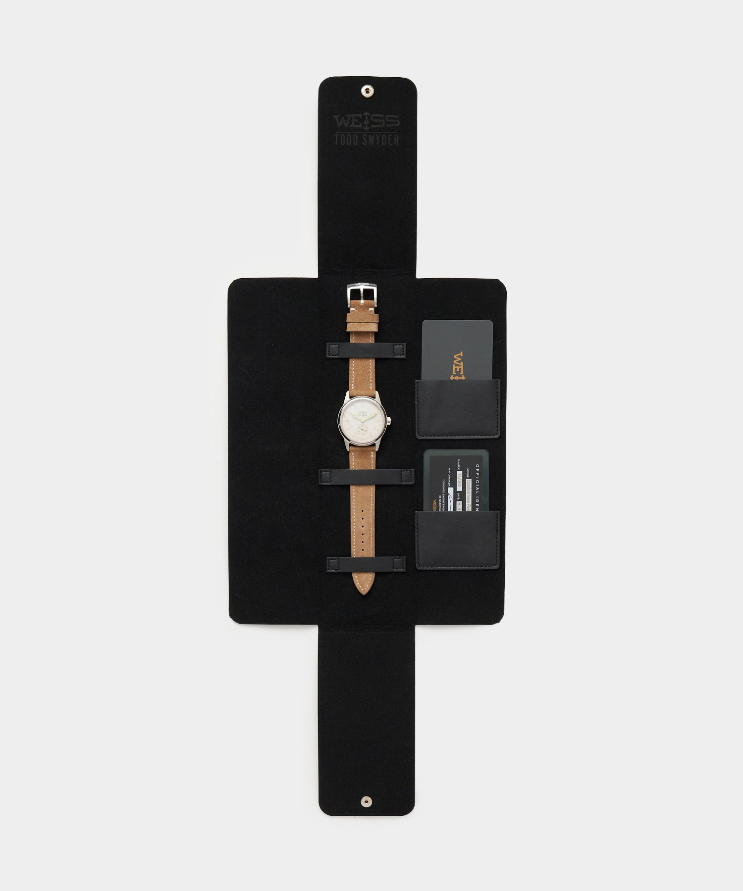 Todd Snyder x Weiss Watch Company 38MM Standard Issue Watch in Sand Storm - Image 8