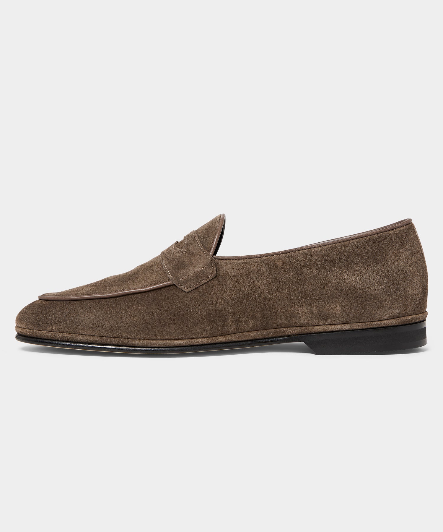 Todd Snyder X Rubinacci Unlined Suede Penny Loafer - Image 4