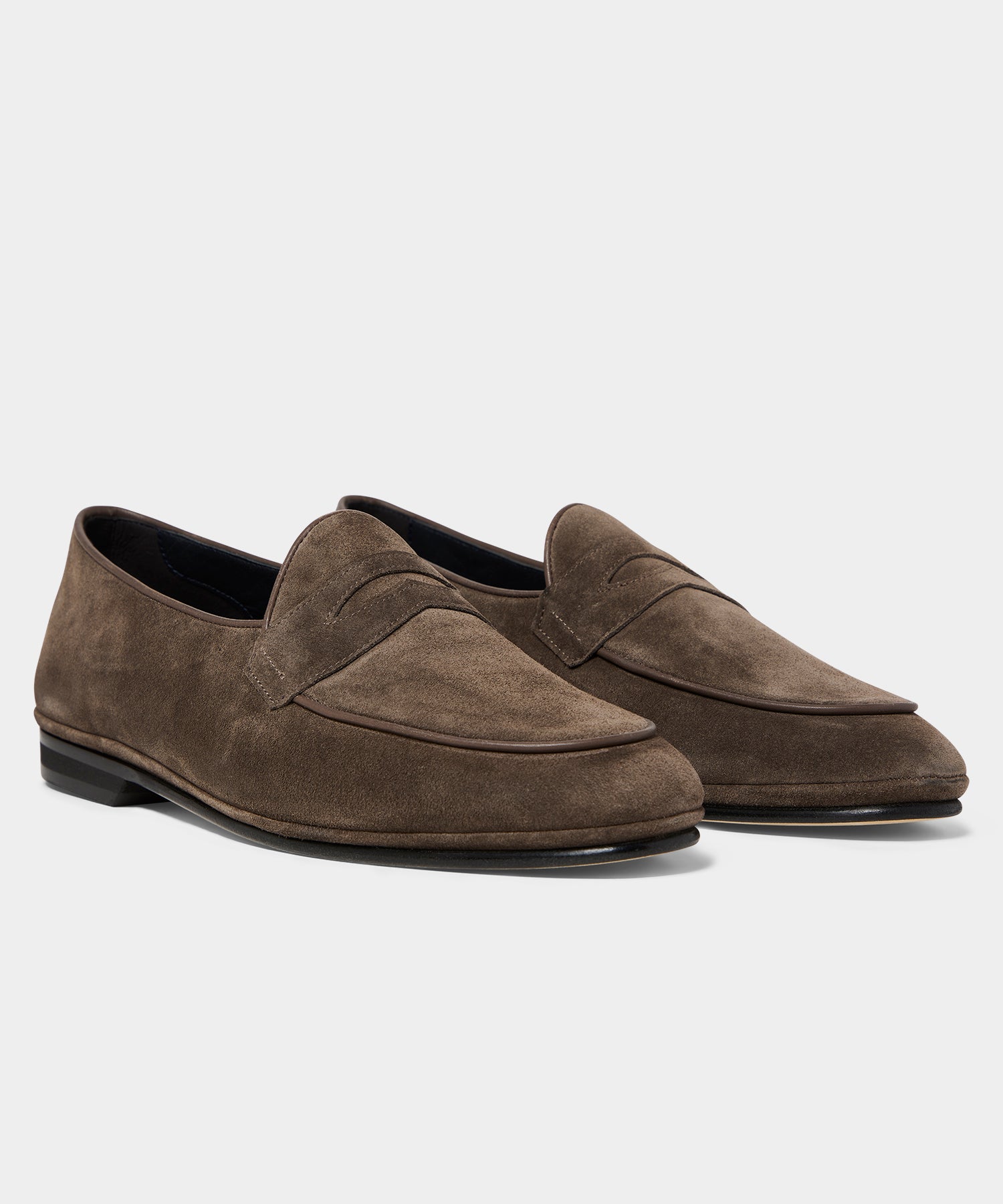 Todd Snyder X Rubinacci Unlined Suede Penny Loafer - Image 2