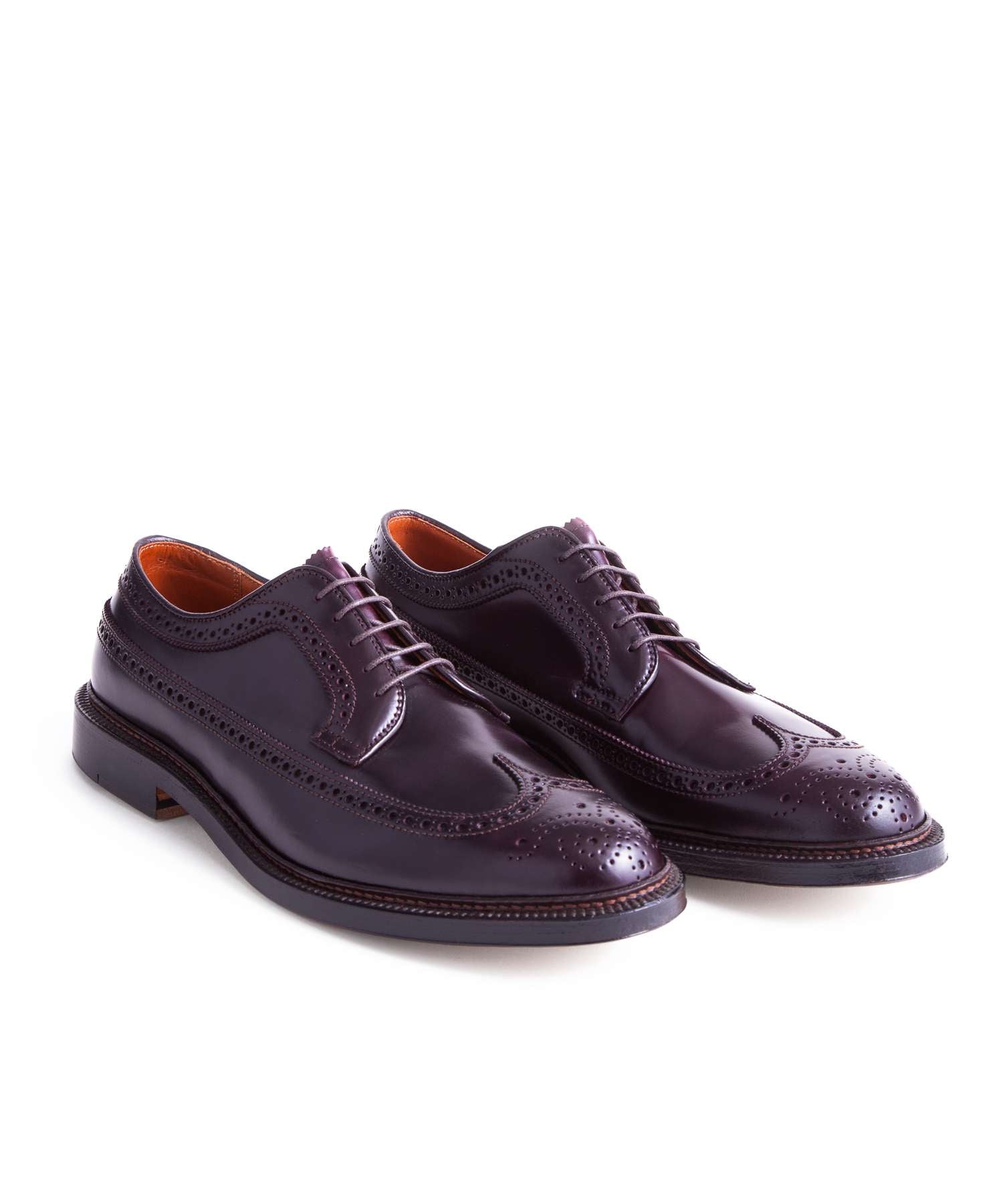 Alden Cordovan Longwing In Dark Burgundy - Image 2