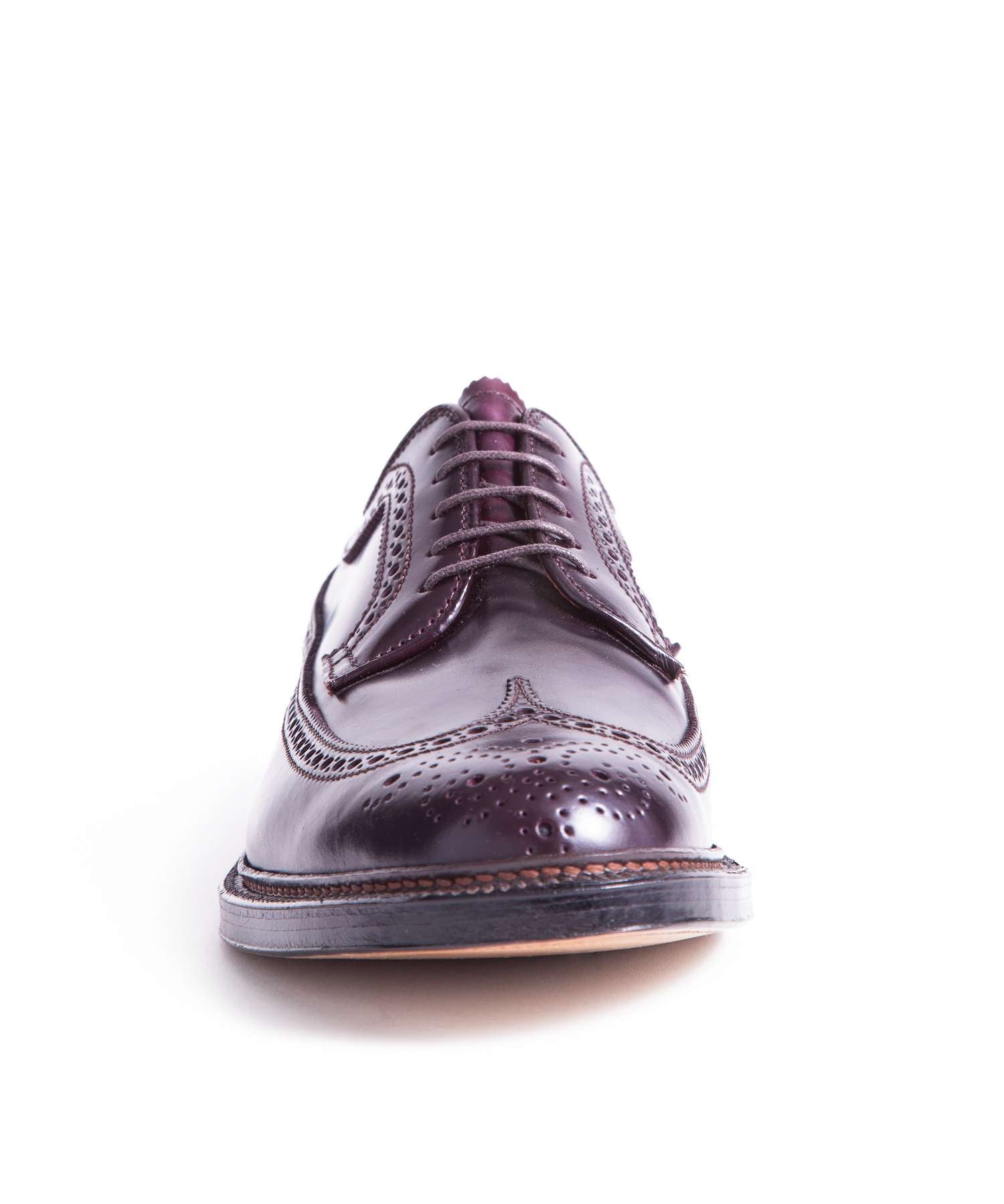 Alden Cordovan Longwing In Dark Burgundy - Image 4
