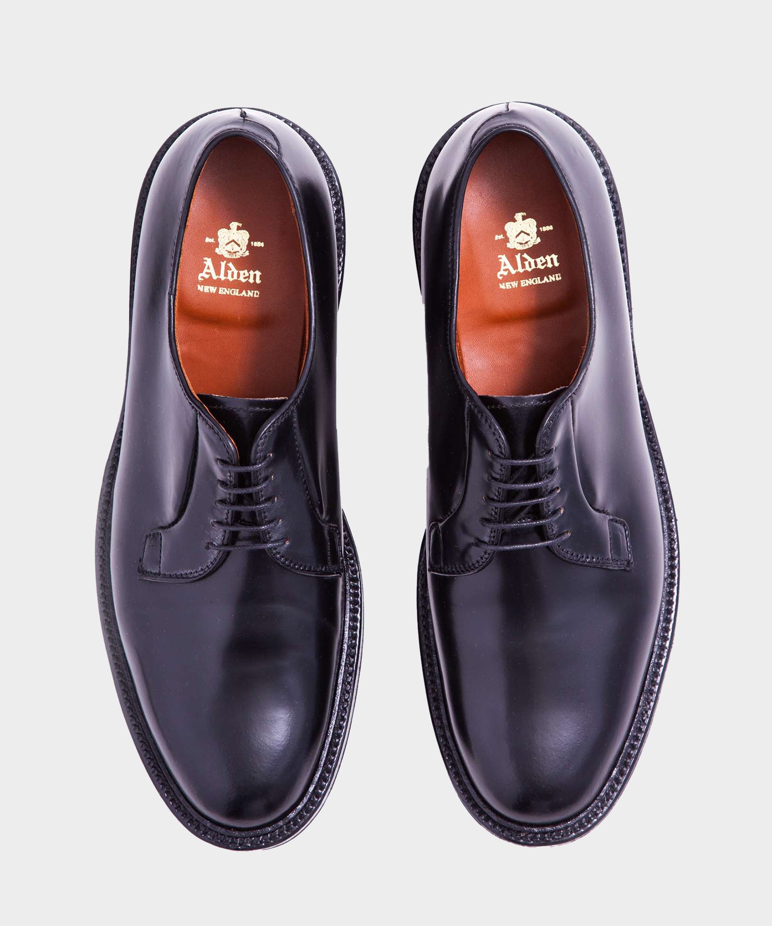 Alden Cordovan Plain Toe Blucher - Image 2