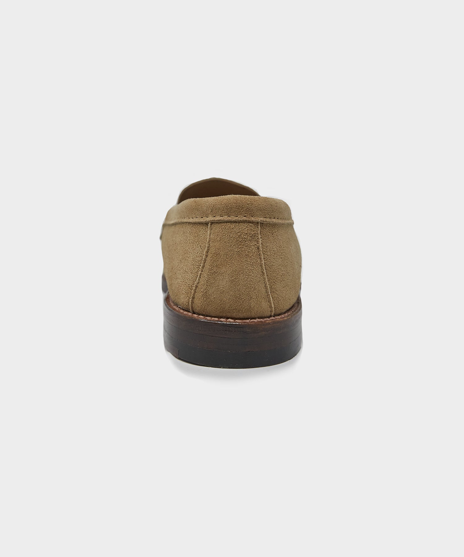 Alden Unlined Leisure Handsewn Loafer In Tan Suede - Image 4