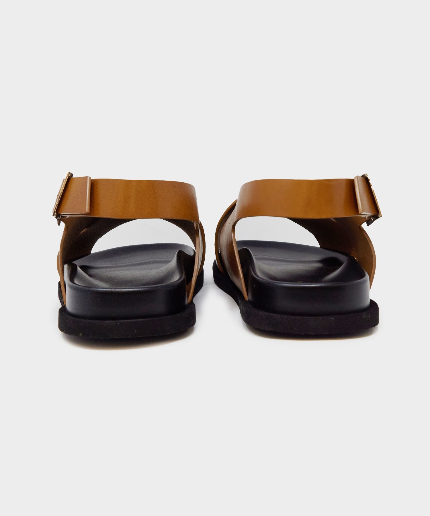 Armando Cabral Manjak Leather Sandal in Caramel - Image 5