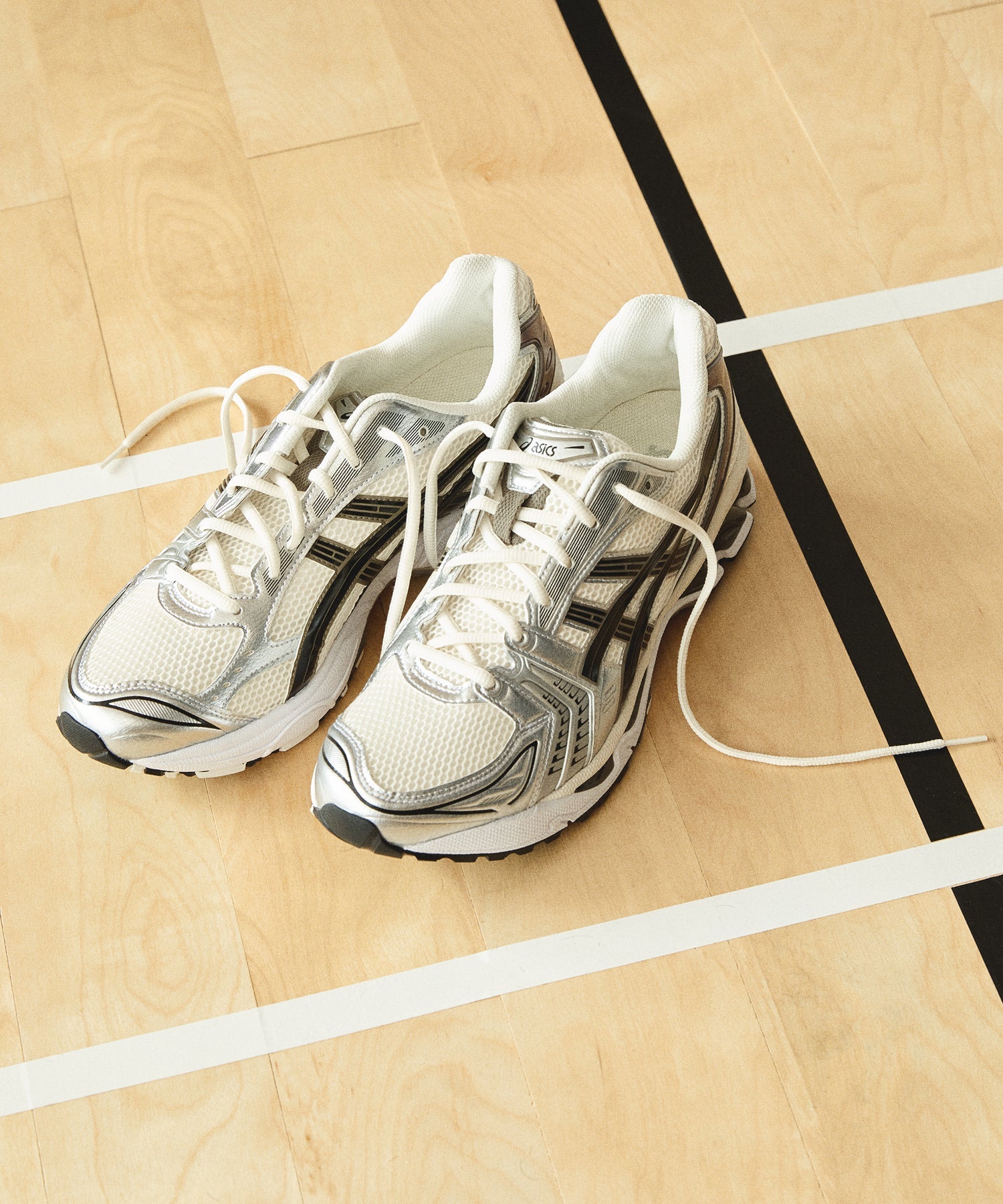 Asics Gel-1130 Sneaker in White/Clay - Image 2