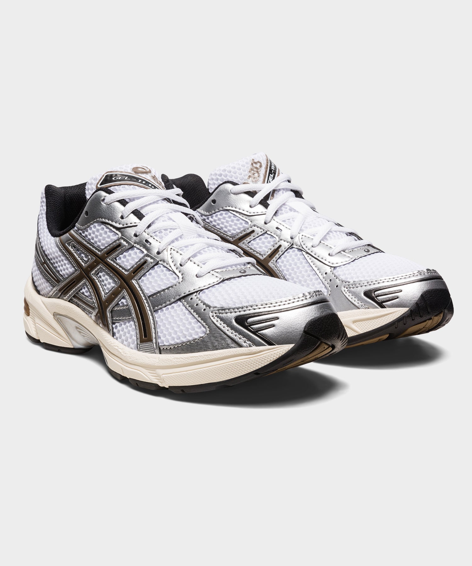 Asics Gel-1130 Sneaker in White/Clay - Image 4