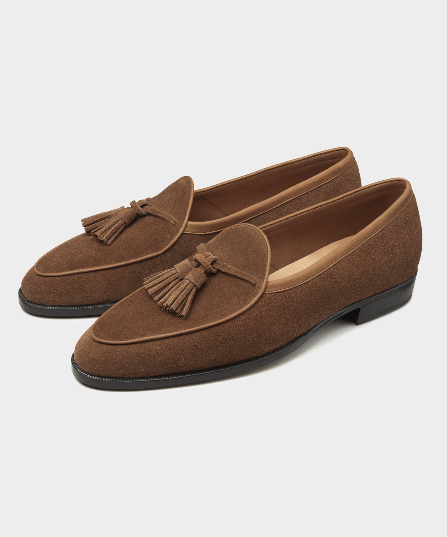 Baudoin & Lange Exclusive Seine Tassel Loafer Earth Glove - Image 2