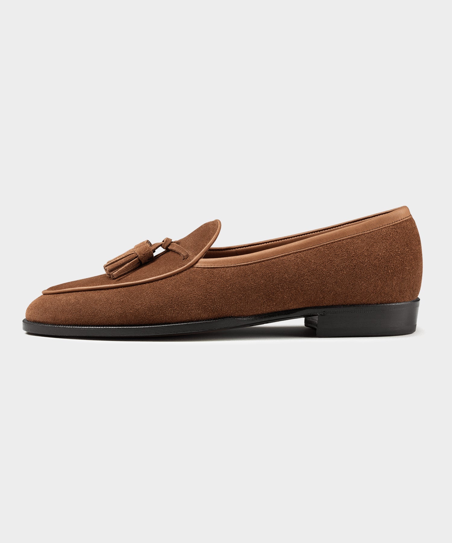 Baudoin & Lange Exclusive Seine Tassel Loafer Earth Glove - Image 4