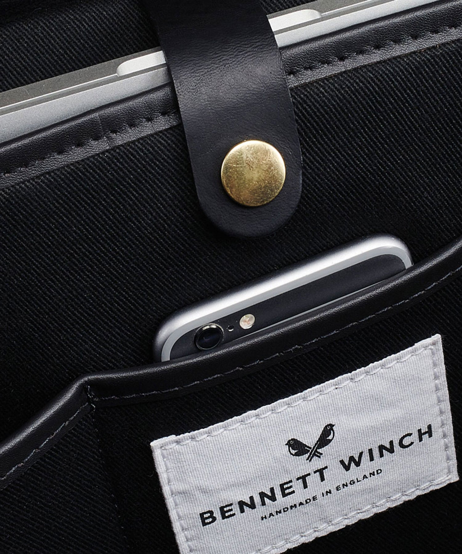 Bennett Winch Leather Brief - Image 2