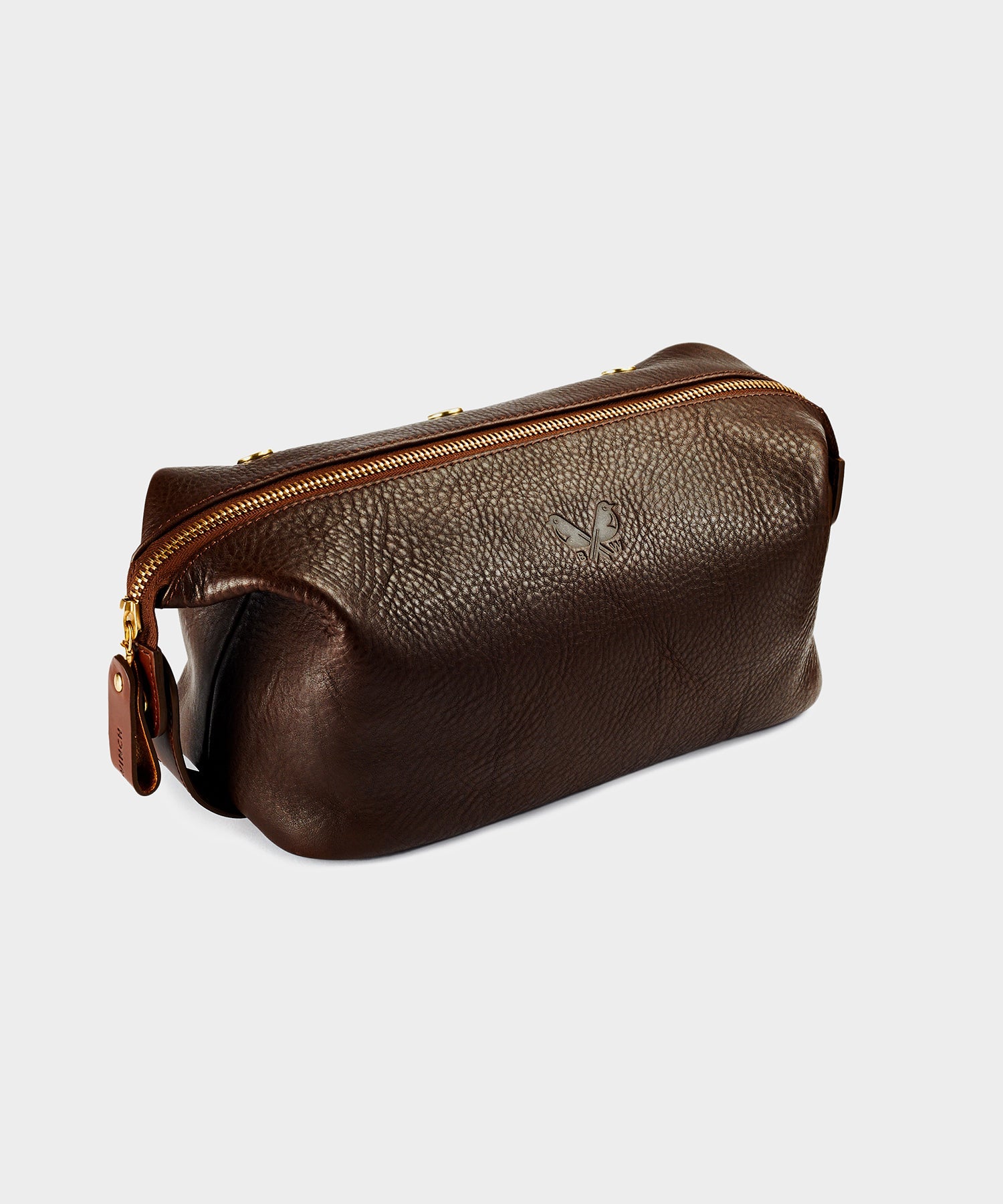 Bennett Winch Leather Washbag - Image 3