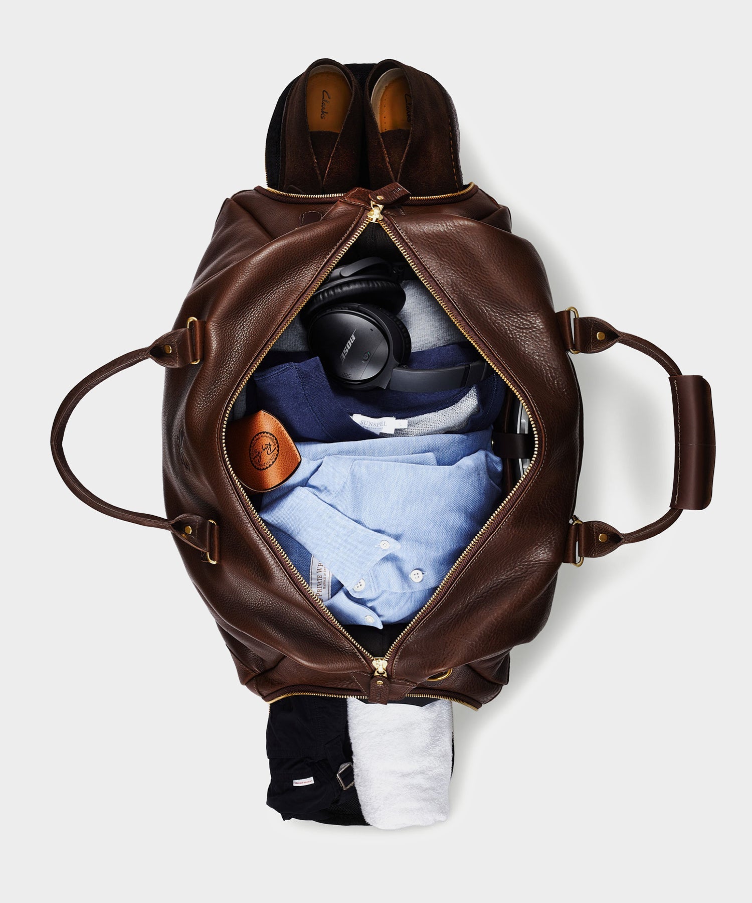 Bennett Winch Leather Weekender - Image 2
