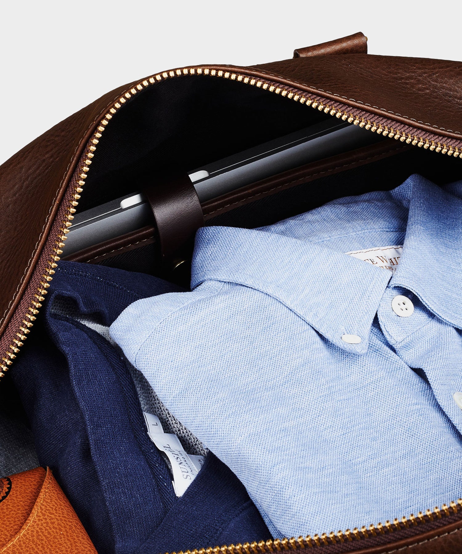 Bennett Winch Leather Weekender - Image 6