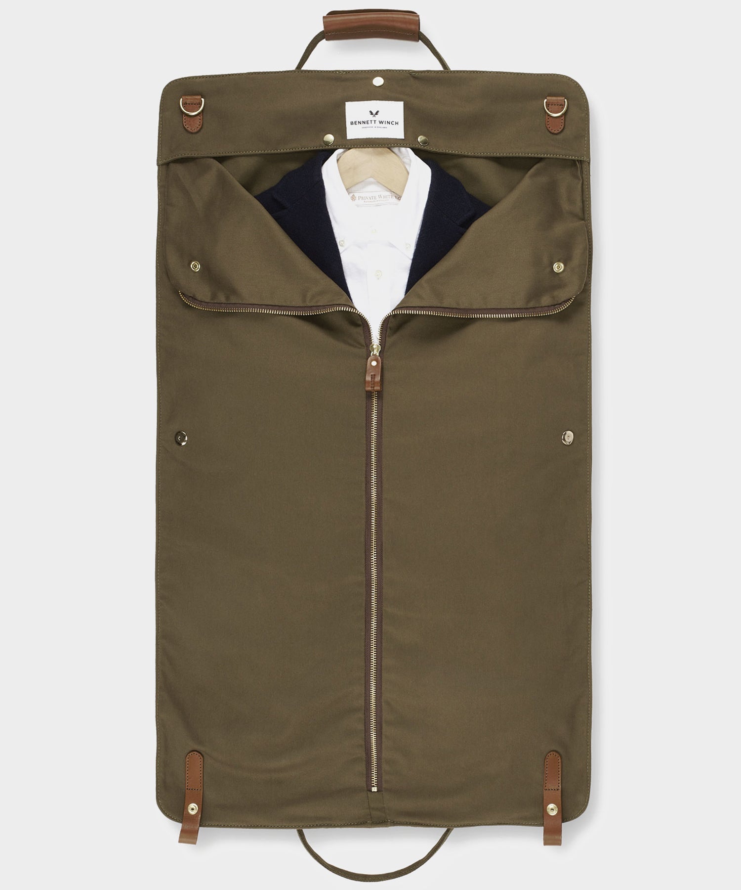 Bennett Winch Canvas Suit Carrier Holdall - Image 7