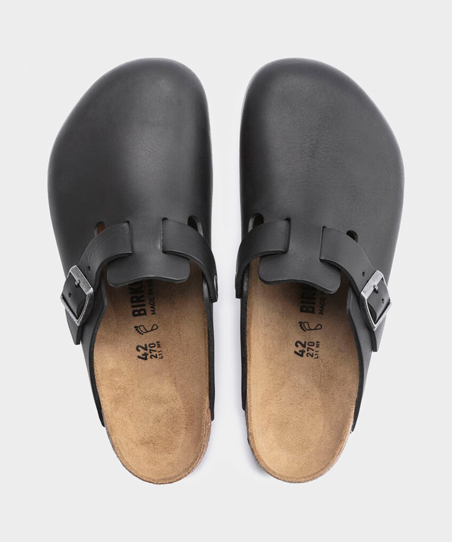 Birkenstock Boston Leather Grip Clog - Image 3