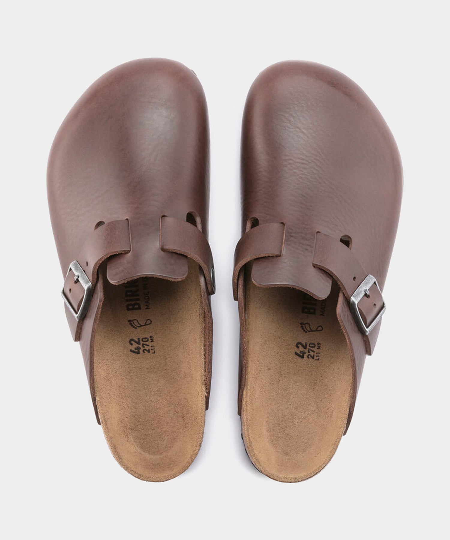 Birkenstock Boston Leather Grip Clog - Image 3