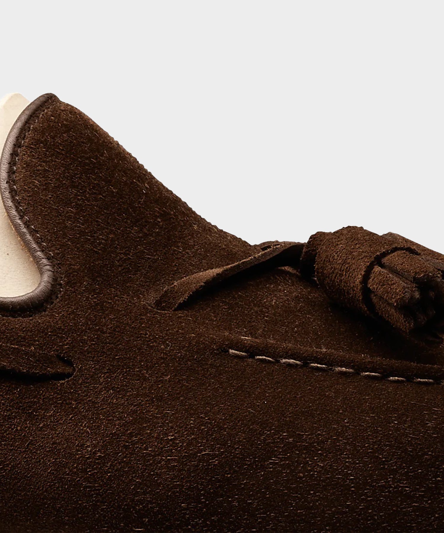 Crockett & Jones Cavendish Loafer in Dark Brown Suede - Image 6