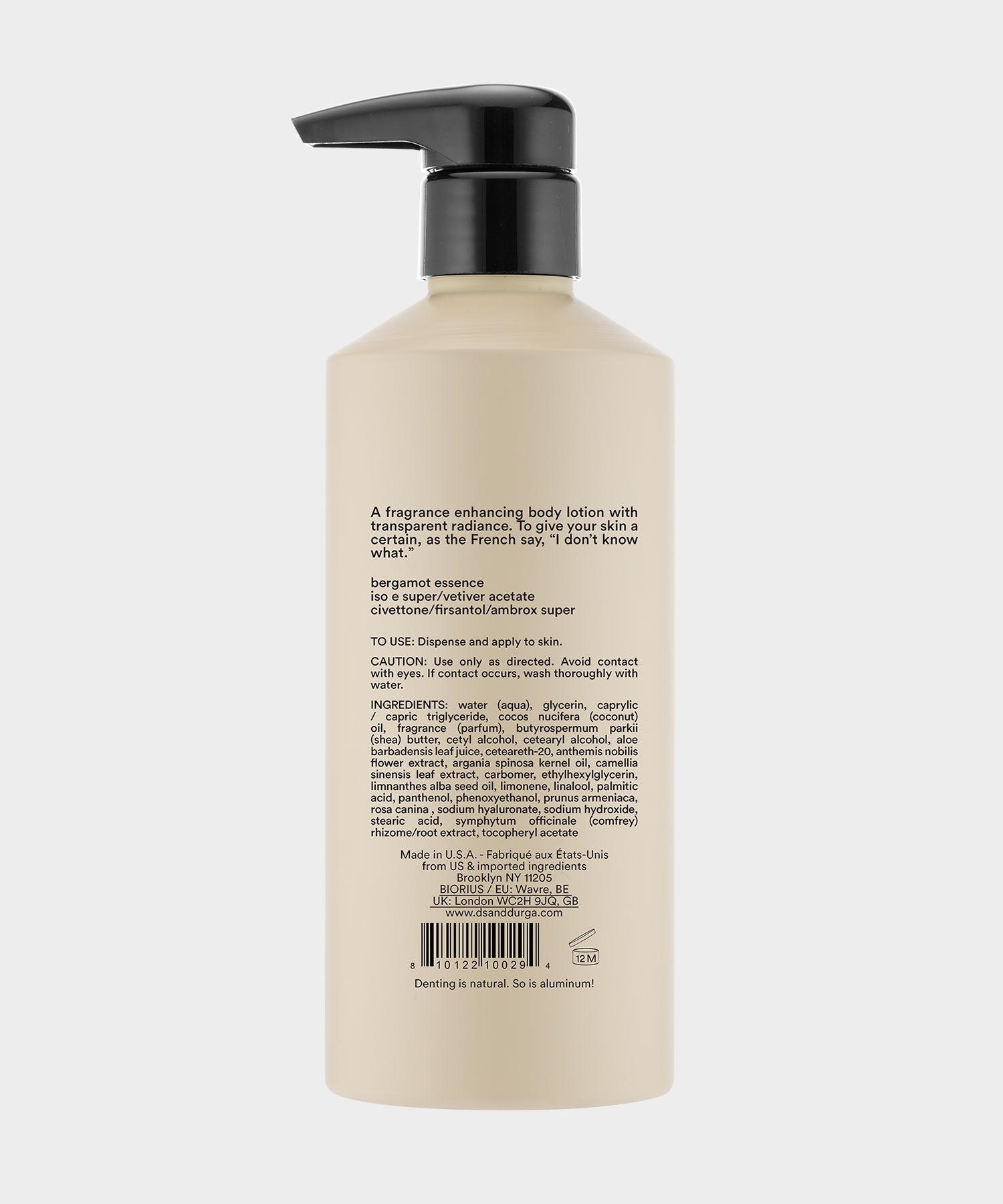 D.S. & DURGA I Don't Know What Body Lotion - Image 2