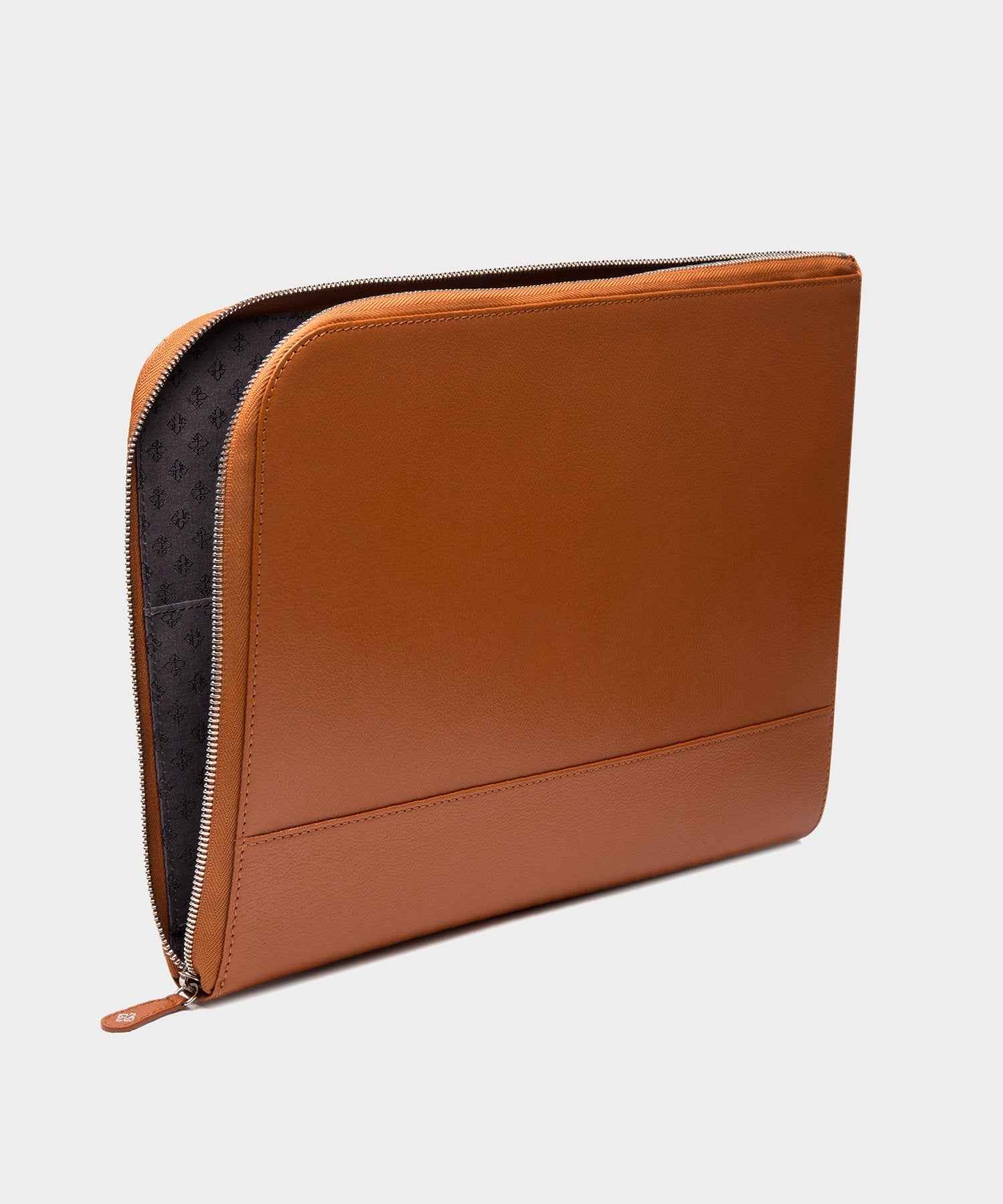 Ettinger Capra Large Zip A4 Portfolio Pouch in Tan - Image 4