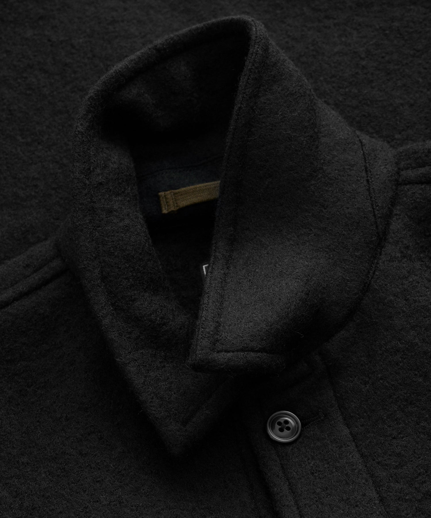 Italian CPO Shirt Jacket in Black - Image 8
