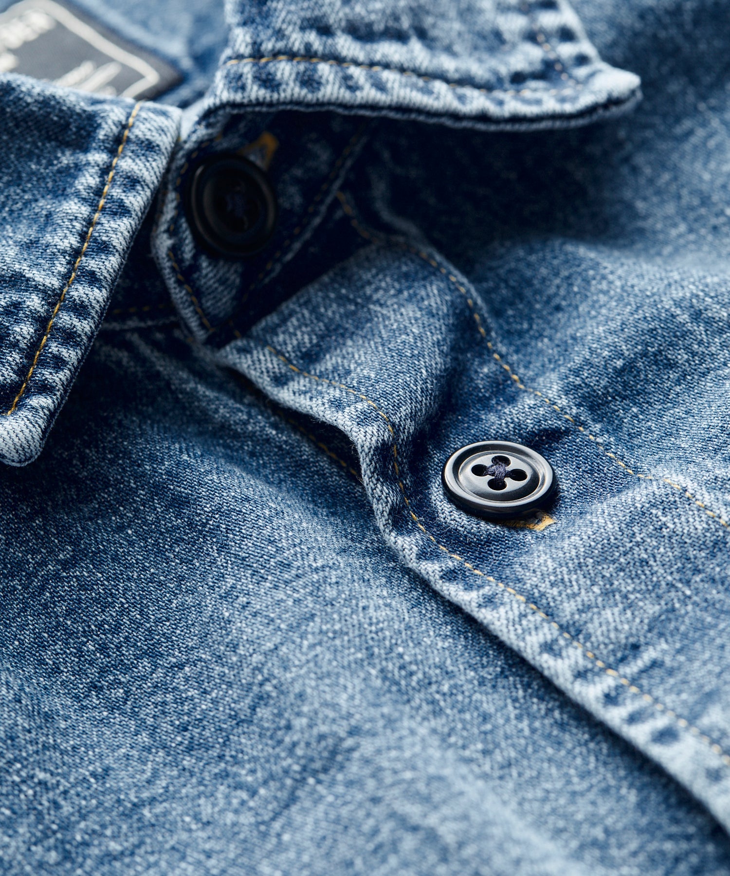 Italian Denim Overshirt - Image 3