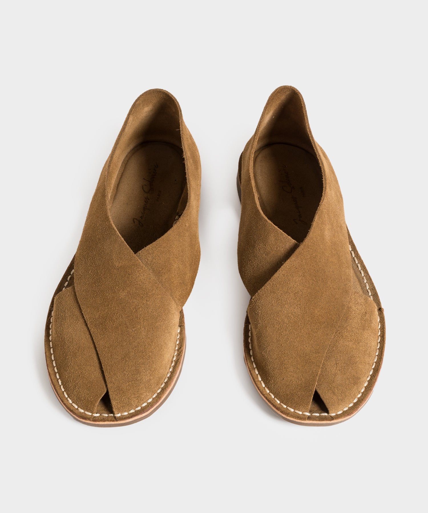 Jacques Solovi??re Biarritz Maracca Suede Sandal - Image 2