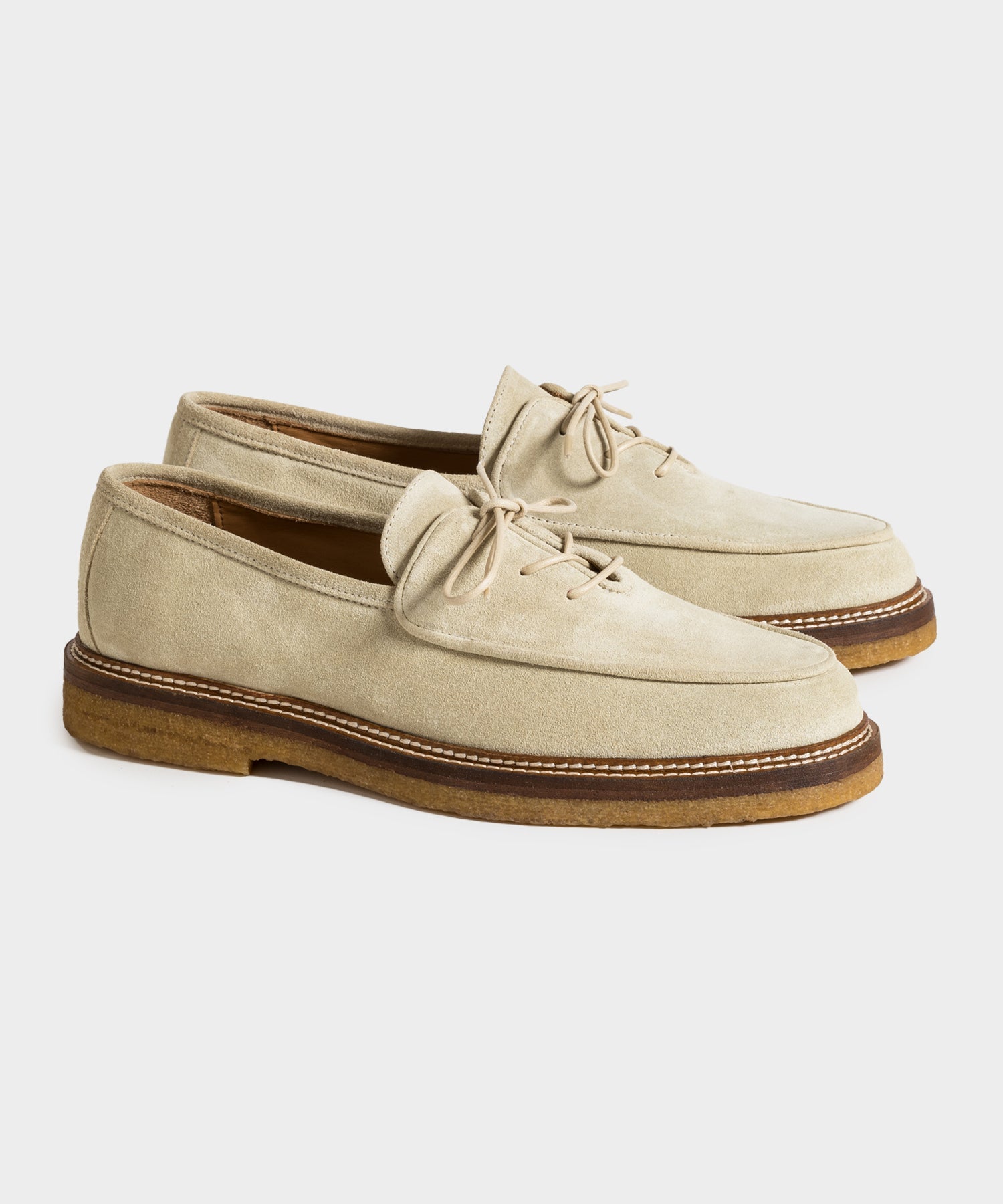 Jacques Solovi??re Oliver Laceup Derby Suede Shoe