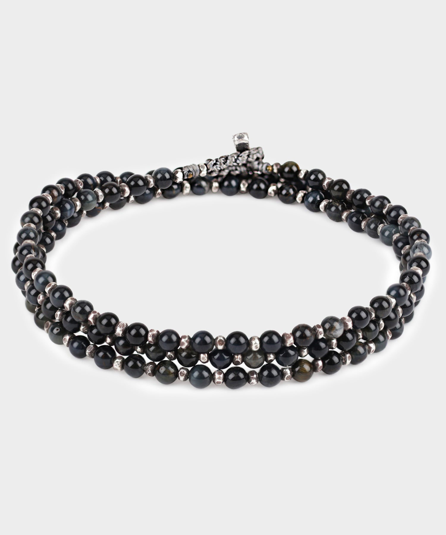 Maor The Silver Agora Bracelet / Necklace in Navy