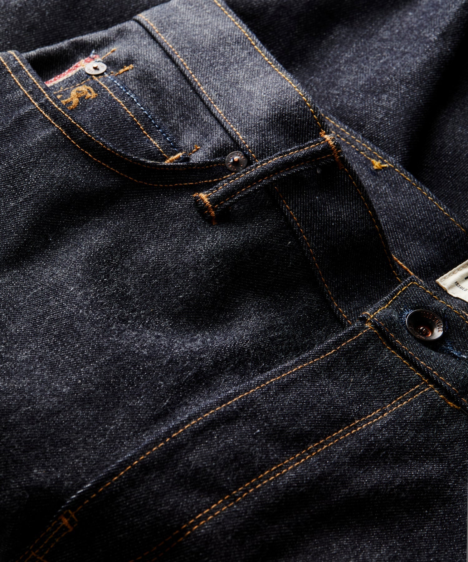 Made in USA Relaxed Selvedge Jean in Indigo - Image 5