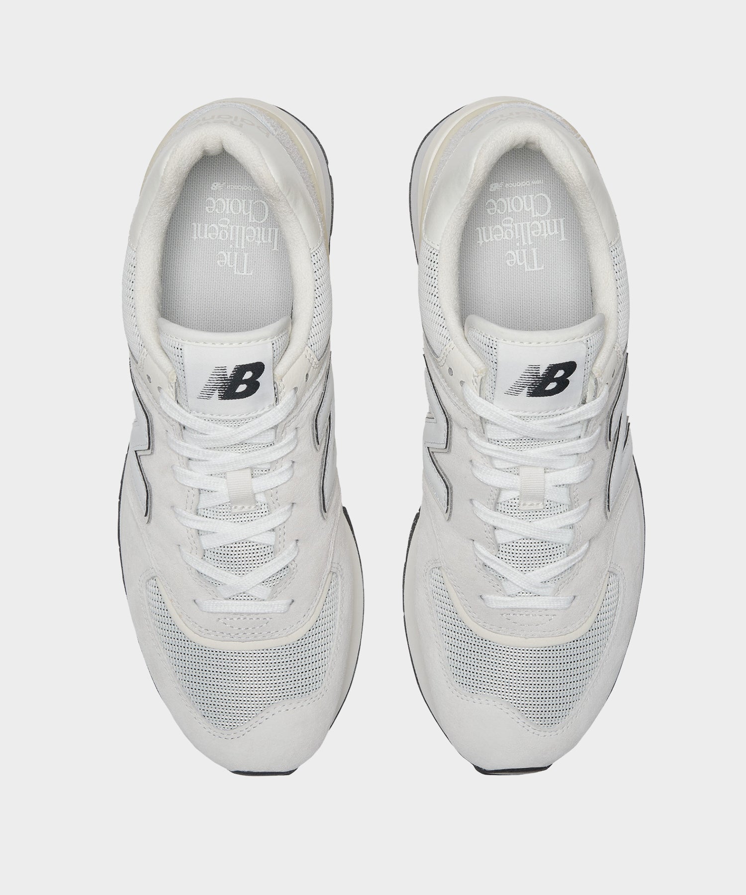 New Balance 574 Grey with White - Image 2