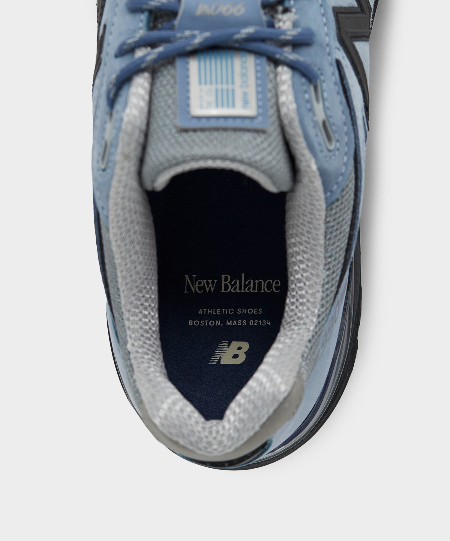 New Balance Made in USA 990v4 in Arctic Grey - Image 6