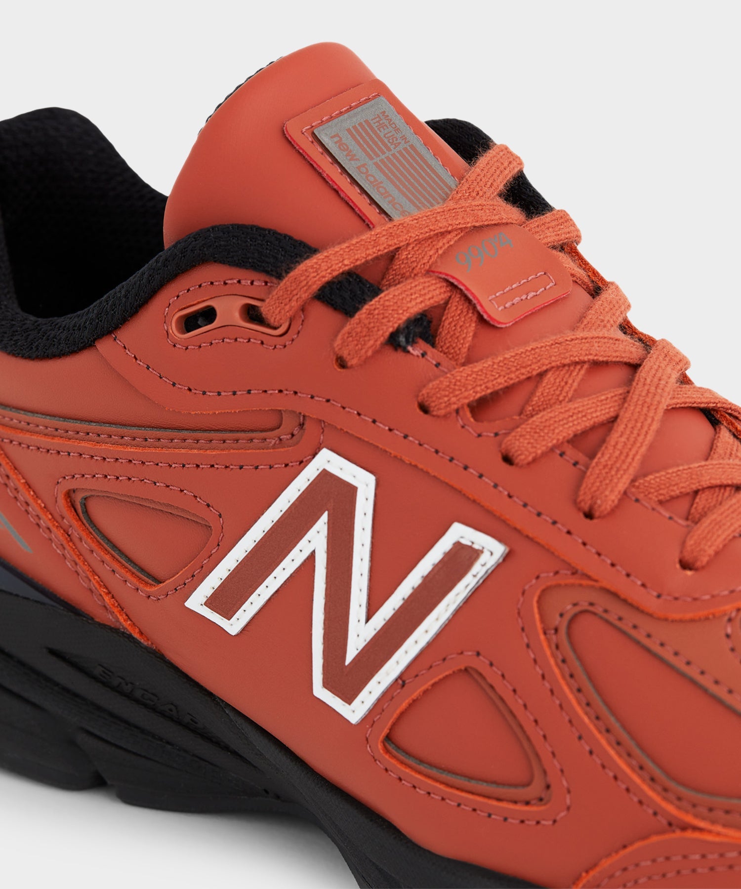 New Balance 990v4 in Mahogany Black - Image 6