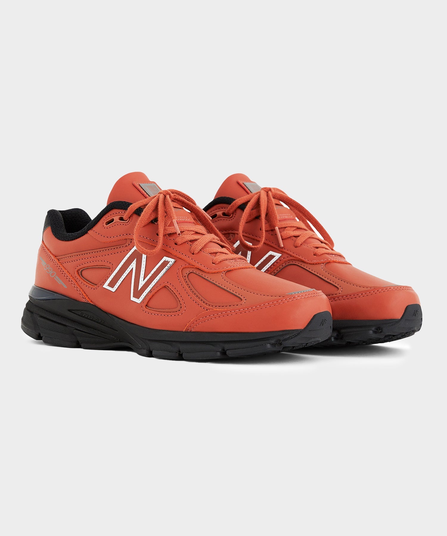 New Balance 990v4 in Mahogany Black - Image 4