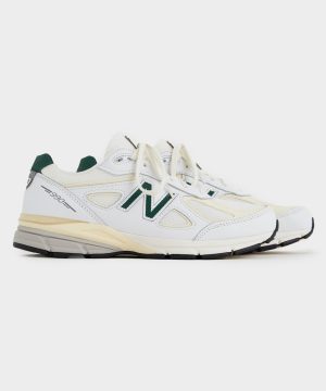 New Balance Made in USA 990v4 Green / White